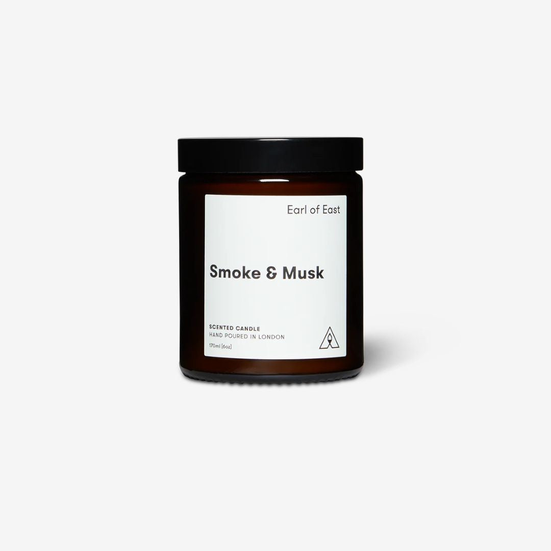 Earl of East Candle - Smoke & Musk 170ml_Simple_Beautiful_Things