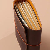 Paper Republic Leather Trifold - A5
