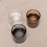 Hasami Glass Tumbler - Smokey Amber (set of 3)