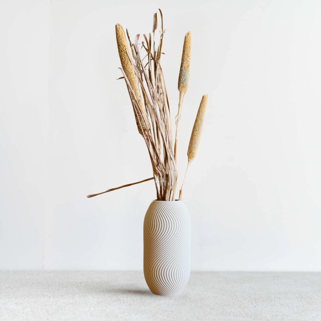 Vase - May White 20cm_Simple_Beautiful_Things