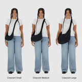 Baggu Nylon Crossbody Bag Medium - Coffee