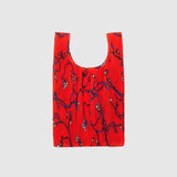 Baggu Pleated Baggu - Red Snapdragon