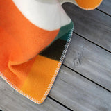 Wool Throw Mikkel - Orange