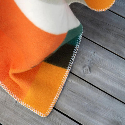Roros Tweed Mikkel Throw - Orange