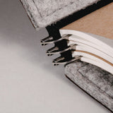 Roterfaden Refillable Notebook (Taschenbegleiter) - Leather Brown