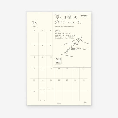 Midori MD - 2025 Diary Stickers_Simple_Beautiful_Things