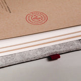 Roterfaden Refillable Notebook (Taschenbegleiter) - Leather Brown