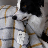 Waverley Mills Pet Blanket Grid - Charcoal
