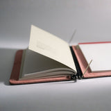 Roterfaden Refillable Notebook (Taschenbegleiter) - Leather Black