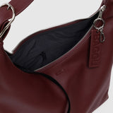 Baggu Recycled Leather Shoulder Bag - Mahogany