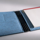 Roterfaden Refillable Notebook (Taschenbegleiter) - Leather Black