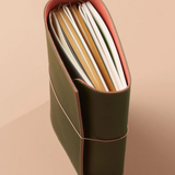 Paper Republic Leather Trifold - A5