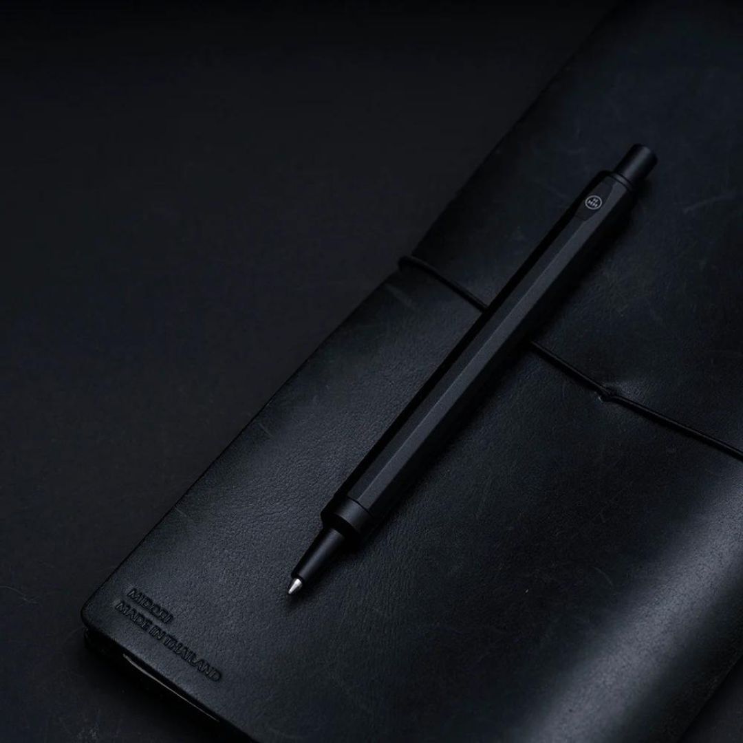 HMM Aluminium Ballpoint Pen - Misty Black