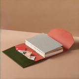 Paper Republic Leather Trifold - A5