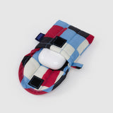 Baggu Puffy Earbuds Case - Painted Check