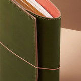 Paper Republic Leather Trifold - A5