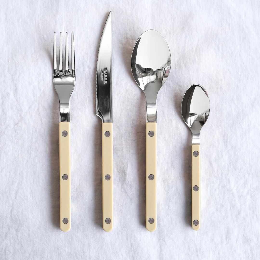 Sabre Cutlery Bistro 24 Piece - Ivory