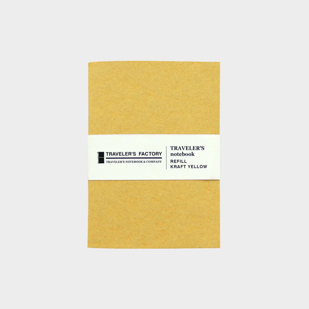 Traveler's Factory Refill - Kraft Yellow Passport size