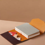 Paper Republic Leather Trifold - A5