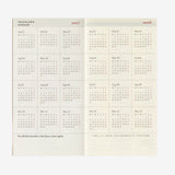 Traveler's Notebook 2027 Weekly Vertical Refill