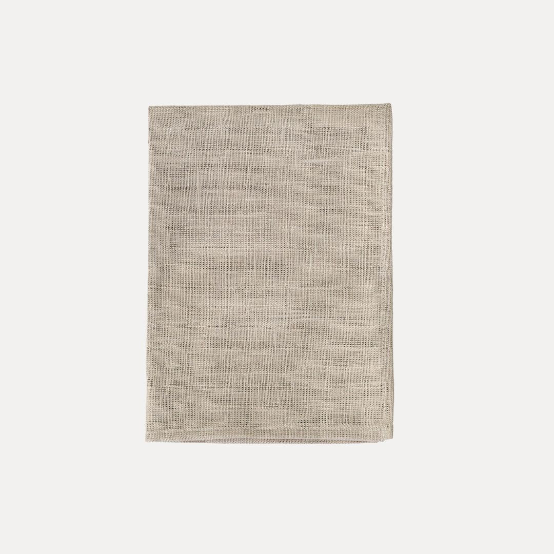 Linen Tea Towel - Thick Beige_Simple-Beautiful_Things