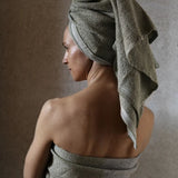 Towel Terva - White Olive