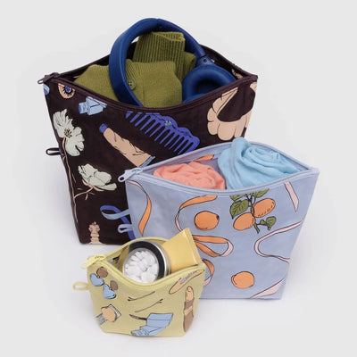 Baggu Go Pouch Set - Get Ready With Me