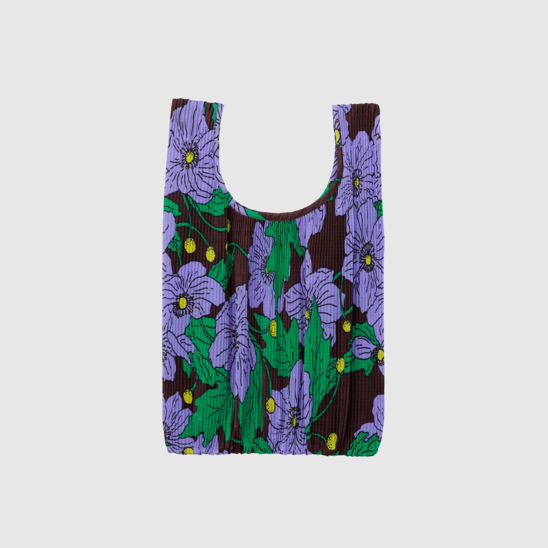 Baggu Pleated Baggu - Maroon Poppy_Simple_Beautiful_Things