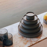 Hasami Porcelain Richlite Tray 18.5cm Dark Brown