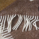 Klippan Blanket Gotland Stripe - Walnut