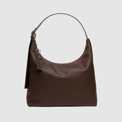 Baggu Recycled Leather Shoulder Bag - Brown_Simple_Beautiful_Things