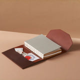 Paper Republic Leather Trifold - A5