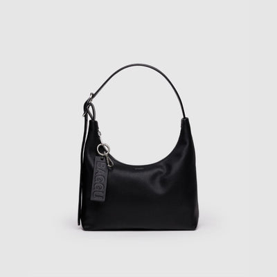 ggu Recycled Leather Shoulder Bag Mini - Black_Simple_Beautiful_Things