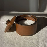 Muckware Ceramics Salt Jar - Pecan