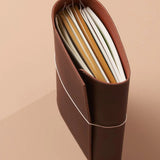 Paper Republic Leather Trifold - A5
