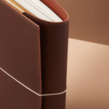 Paper Republic Leather Trifold - A5