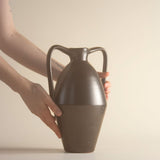 Pan Pottery Amphora Pot - Onyx