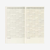 Traveler's Notebook 2027 Monthly Diary Refill