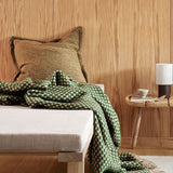 Wool Cushion - Cognac