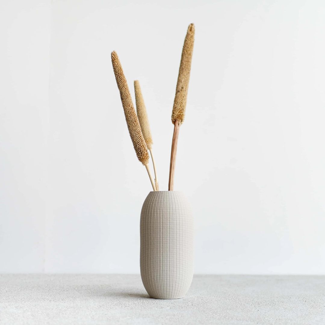 Vase - Faro White 20cm_Simple_Beautiful_Things