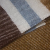 Klippan Blanket Gotland Stripe - Walnut