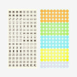 Traveler's Notebook Customized Sticker Set 2027