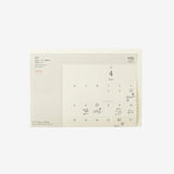 Midori MD - 2027 Folded Wall Calendar - A3