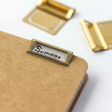 Traveler's Company - Brass Index Clip