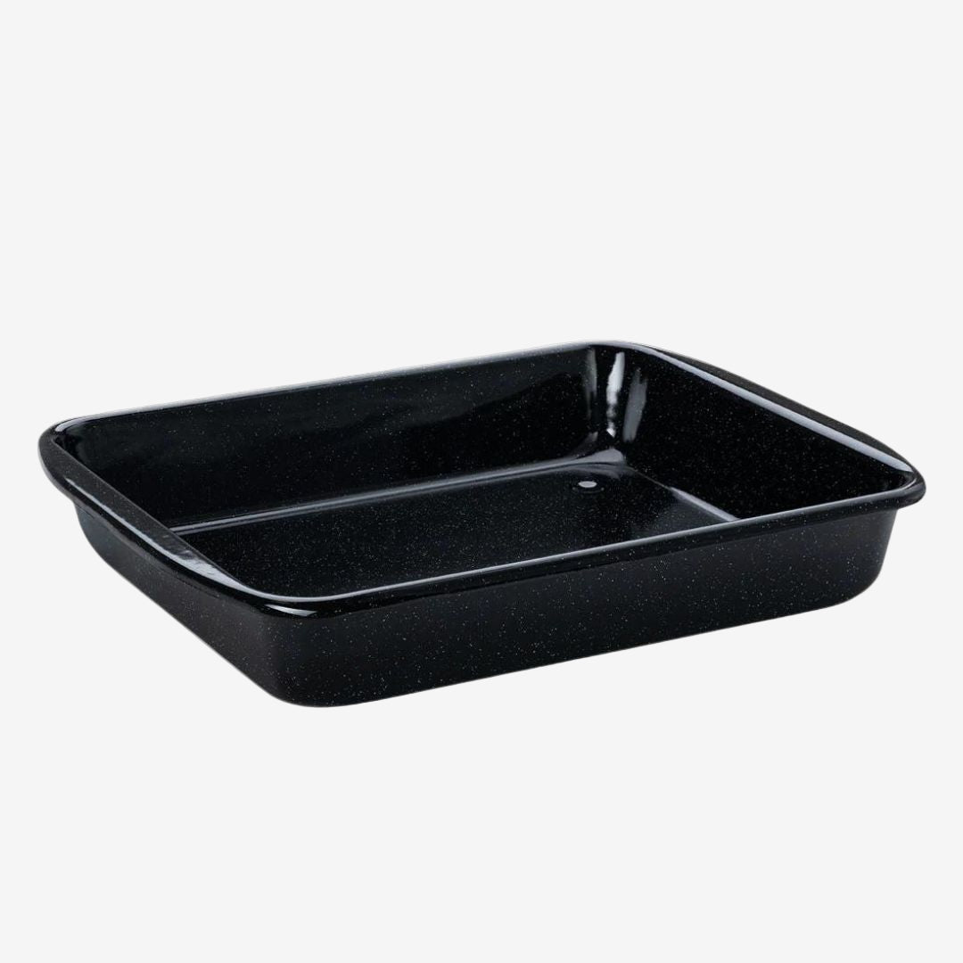 Riess Enamel Roasting Pan Tall 33/42cm_Simple_Beautiful_Things