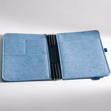 Roterfaden Refillable Notebook (Taschenbegleiter) - Leather Black