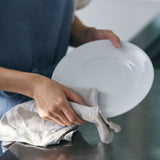 Linen Tea Towel - Thick Oat