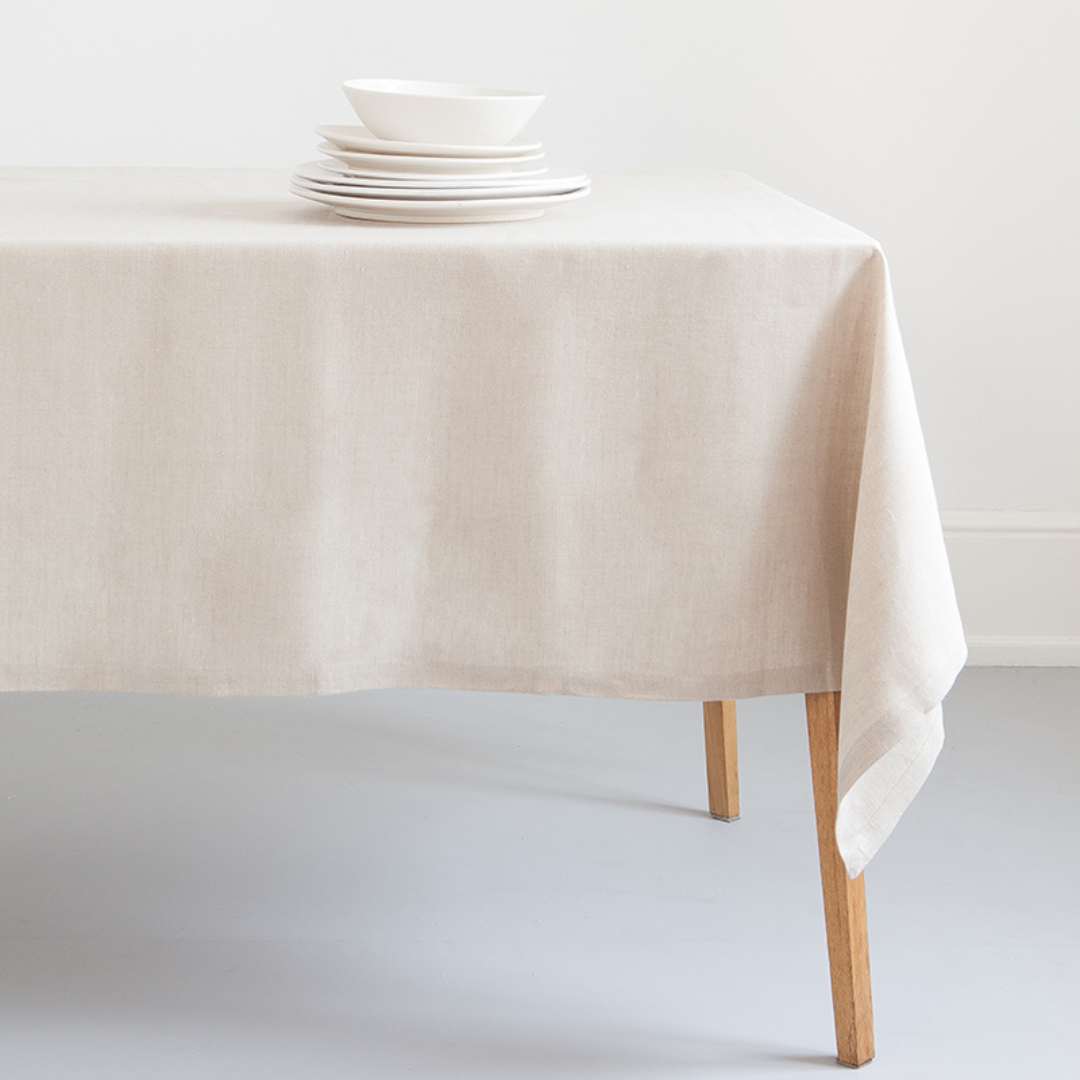 Mungo Tablecloth - Kamma Linen - Natural_Simple_Beautiful_Things