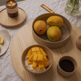 Hasami Porcelain Bowl Round - Natural