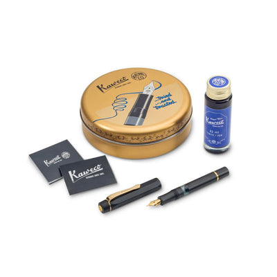 KAWECO - Sport Piston Filler Starter Set Fountain Pen Black